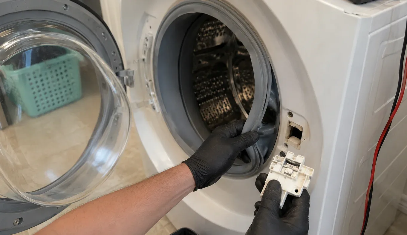 Whirlpool front-load washer repaired in Sherwood Park
