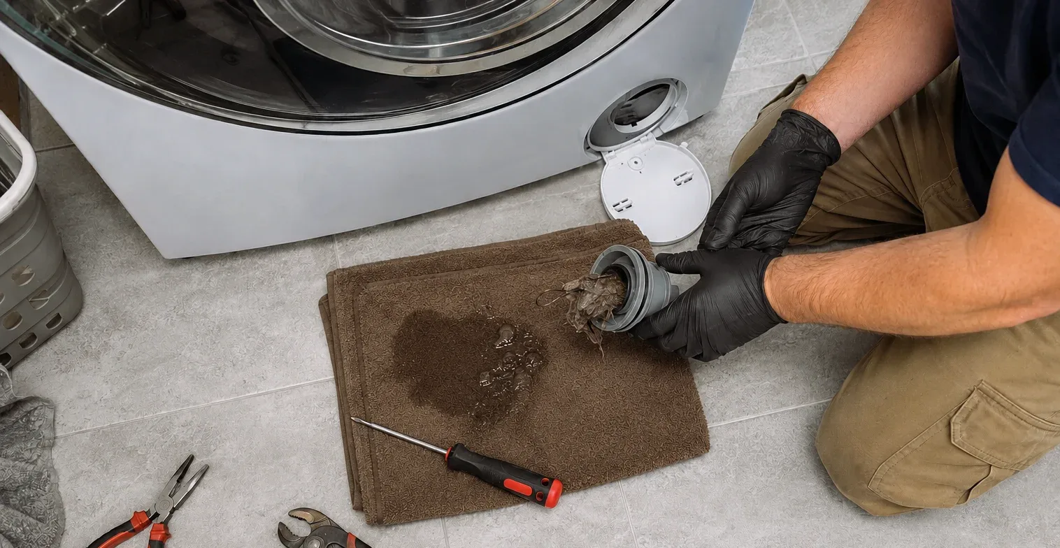 Frigidaire front-load washer repaired in St. Albert